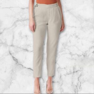 Jessica Simpson Enola Soft Bottom Pants Women’s Size 4 NWT Parchment $89.50